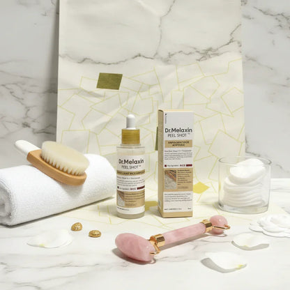 سيروم Dr.Melaxin Peel Shot الأرز مع أدوات العناية - 2