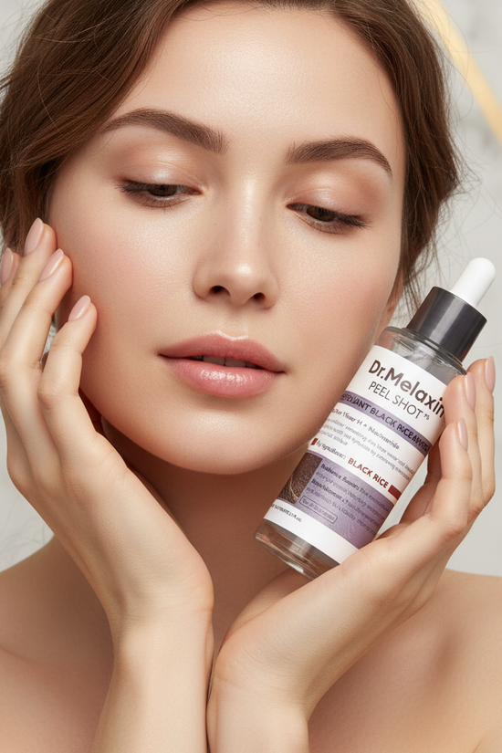 Dr.Melaxin Peel Shot قبل وبعد 2