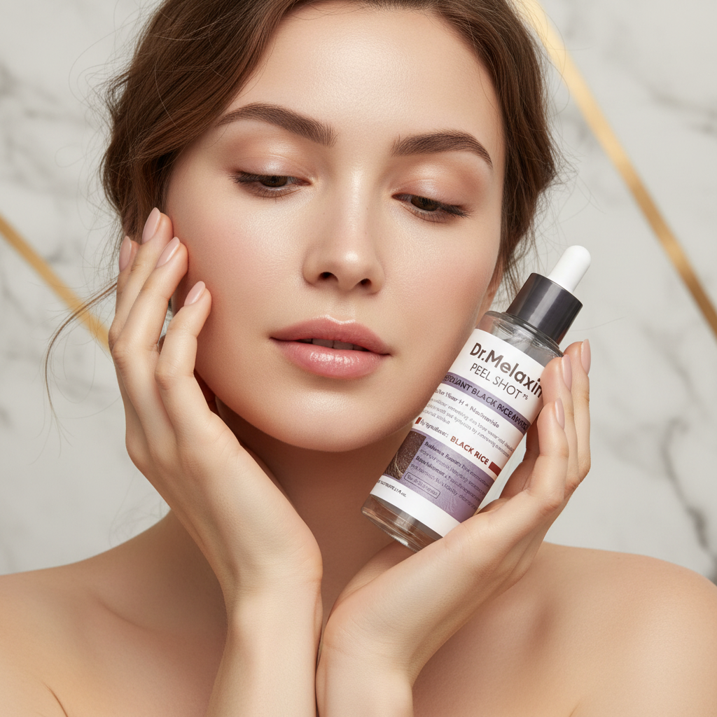 Dr.Melaxin Peel Shot قبل وبعد 2