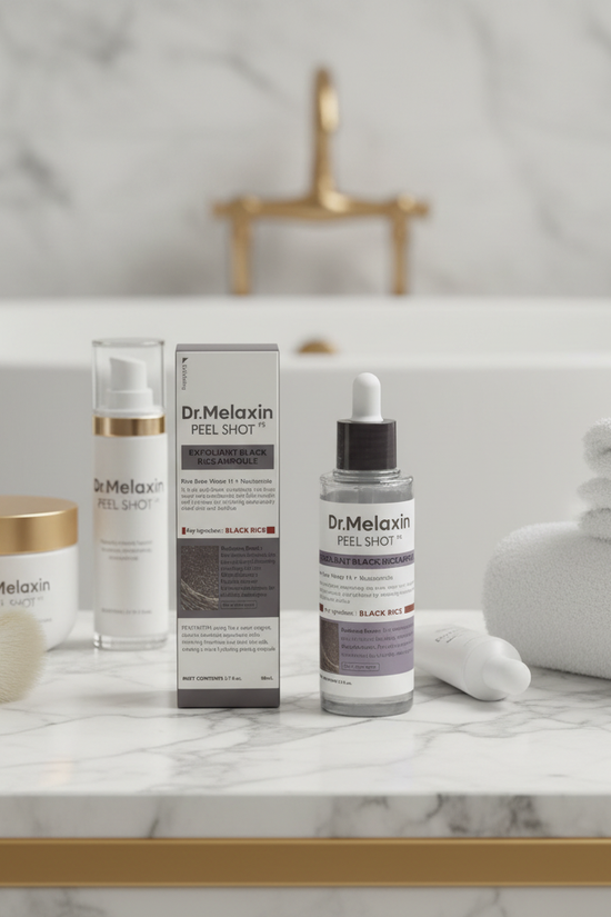 Dr.Melaxin Peel Shot في حمام فاخر 4