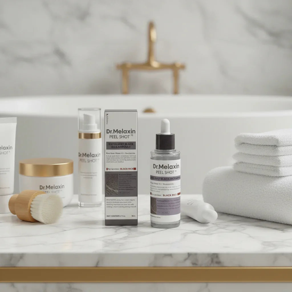 Dr.Melaxin Peel Shot في حمام فاخر 4
