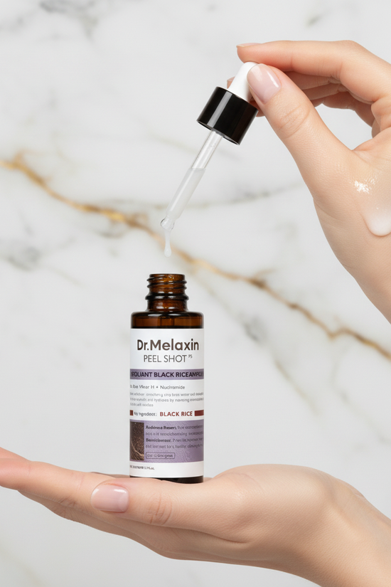 Dr.Melaxin Peel Shot مع امرأة 5