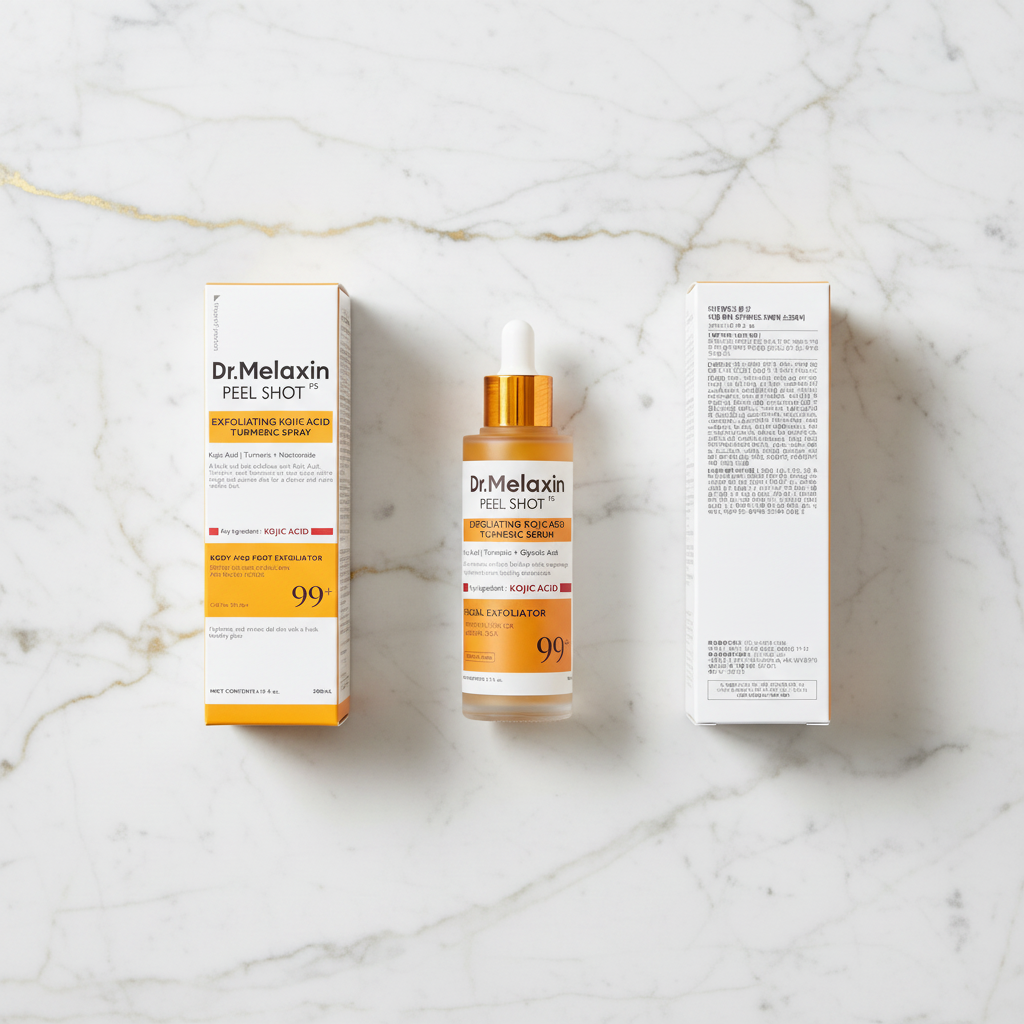 Dr.Melaxin Serum Flat Lay