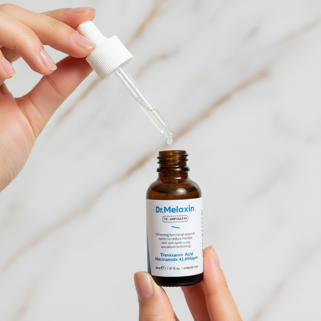 سيروم Dr.Melaxin TX-Ampoule - تطبيق 3