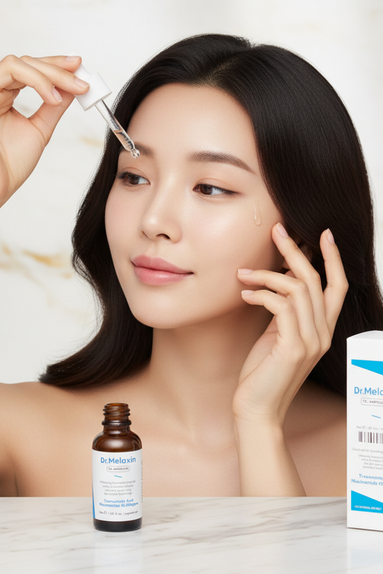 سيروم Dr.Melaxin TX-Ampoule - تطبيق 4