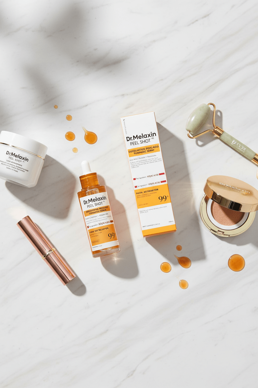 Dr.Melaxin with Korean Cosmetics