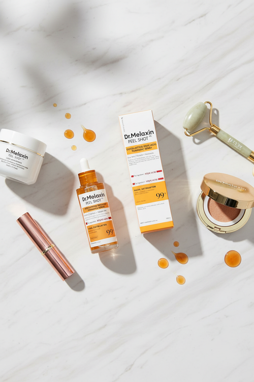 Dr.Melaxin with Korean Cosmetics