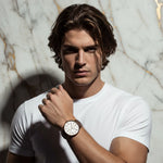 Dramatic lighting with flowing hair