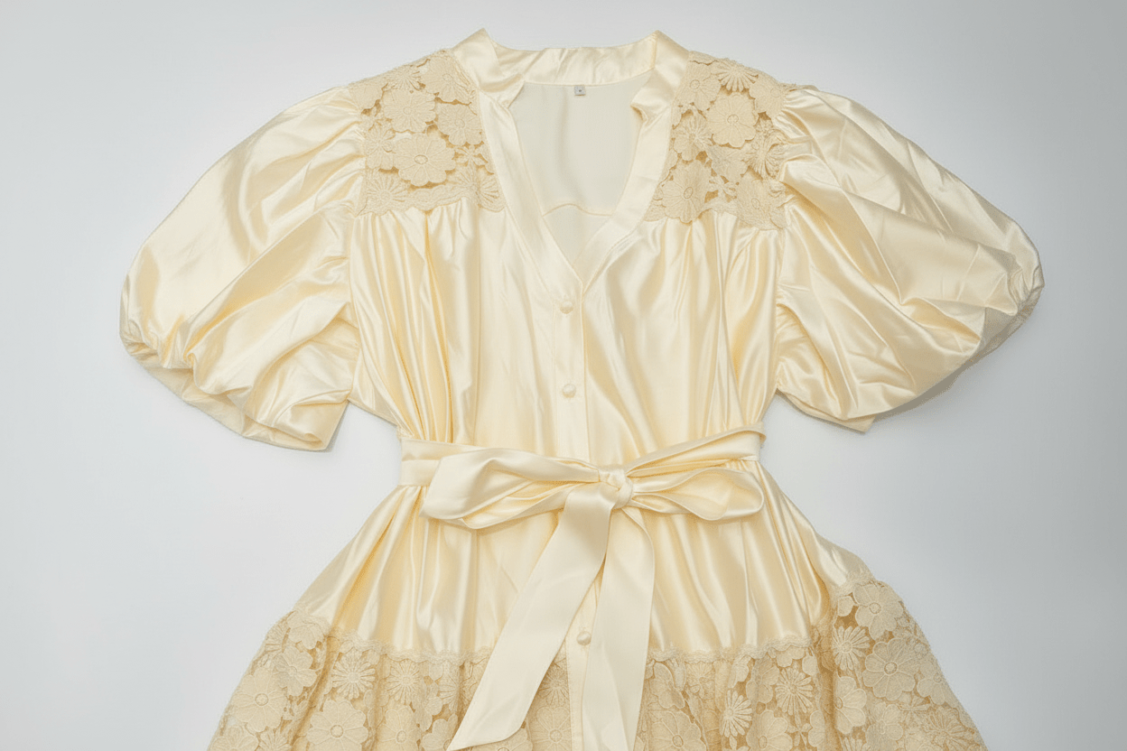 Dress Detail Yellow