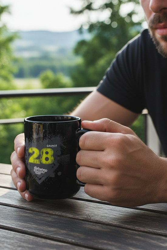 Dubstep Mug Close-Up