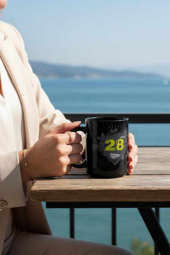 Dubstep Mug Feminine Side View