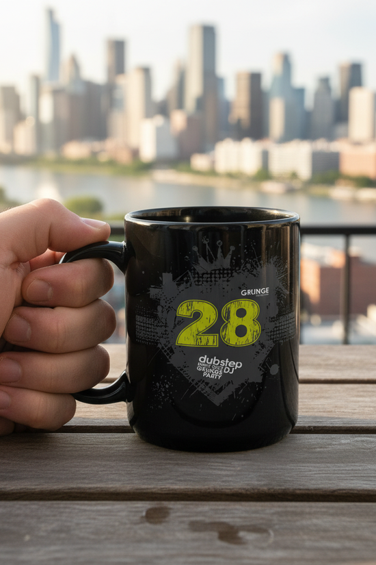 Dubstep Mug Front View