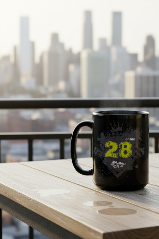 Dubstep Mug Front View