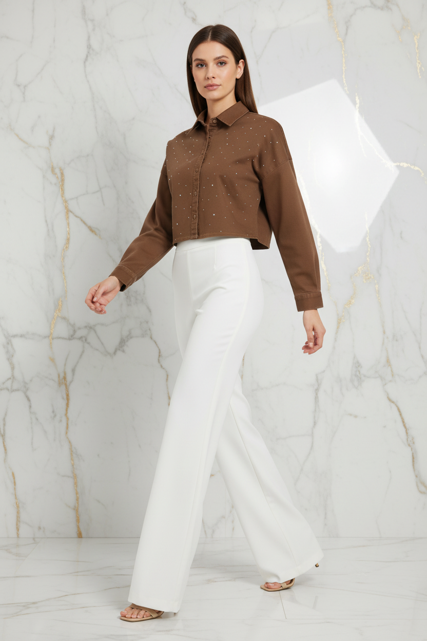 Dynamic walking pose with movement