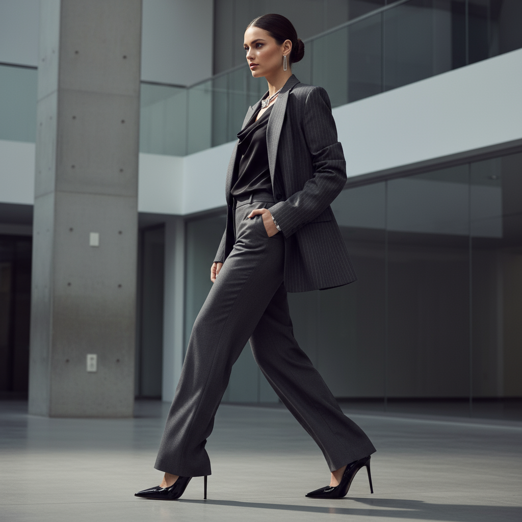 Dynamic walking pose