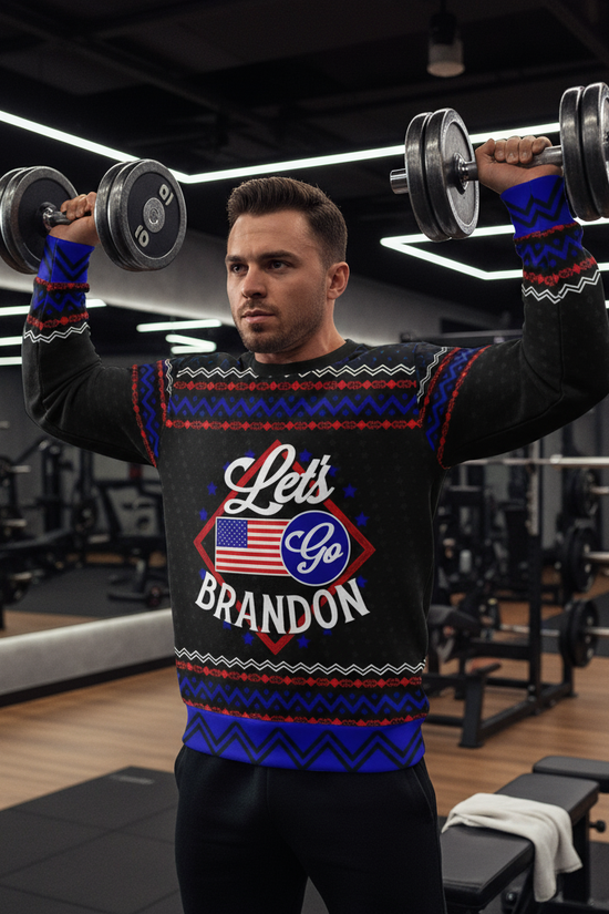 Dynamic workout action shot