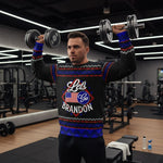 Dynamic workout action shot