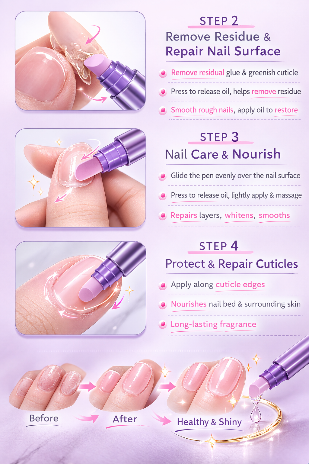 Anti-Hangnail Nail Essence Pen Nutrition Pen Oil