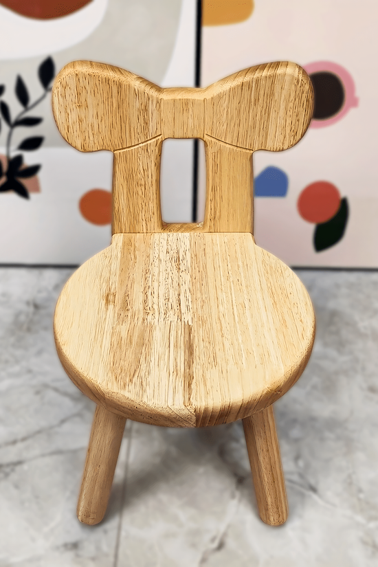 Modern Minimalist Solid Wood Chair