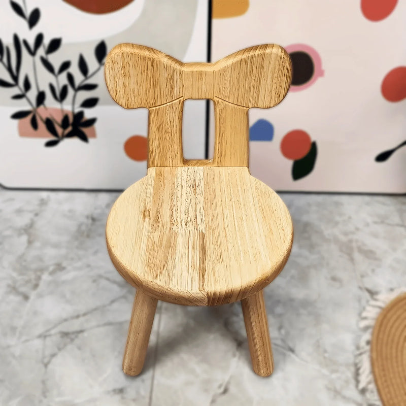 Modern Minimalist Solid Wood Chair