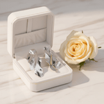 Earring in Luxury Box with Rose 1