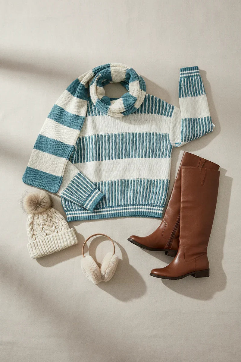 Editorial winter styling