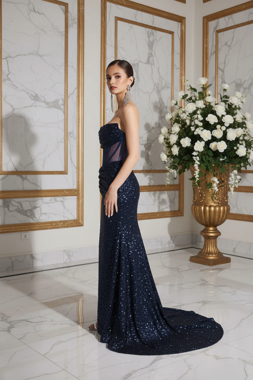 Elegant Side Profile