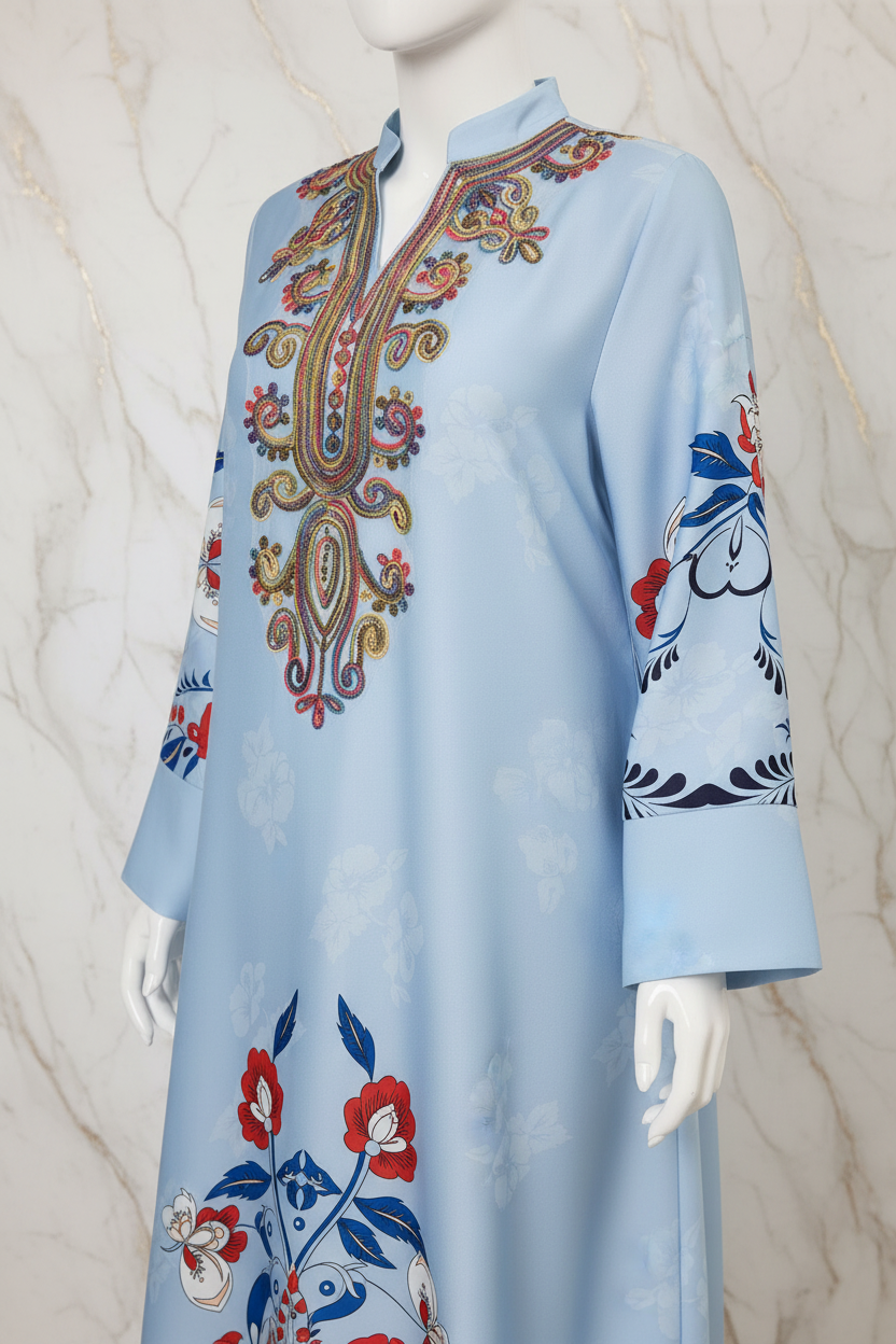 Embroidery Detail Jalabiya