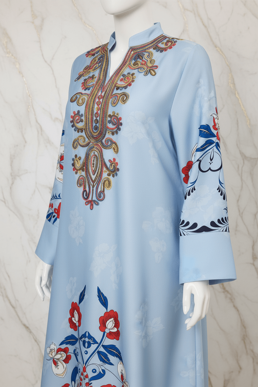 Embroidery Detail Jalabiya