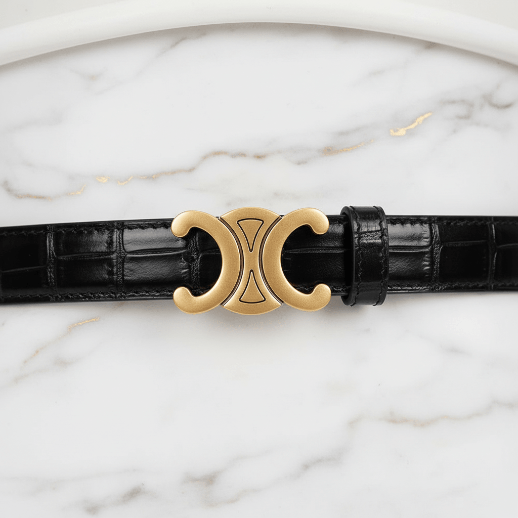 Extreme Close-up Buckle