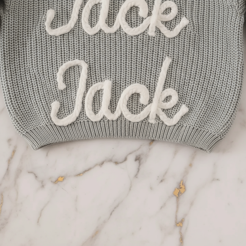 Extreme close-up of ending letters