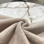 Double Sided German Fleece Cream Thickened Sweater