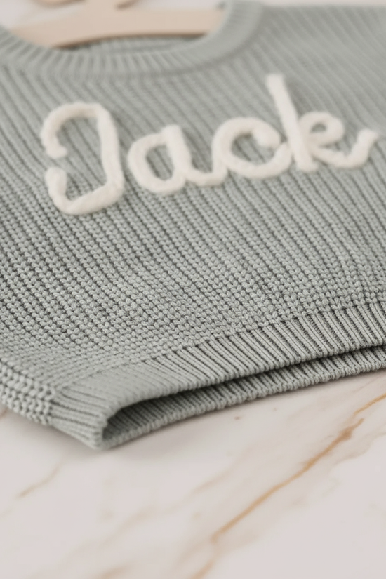 Extreme close-up of knitted texture