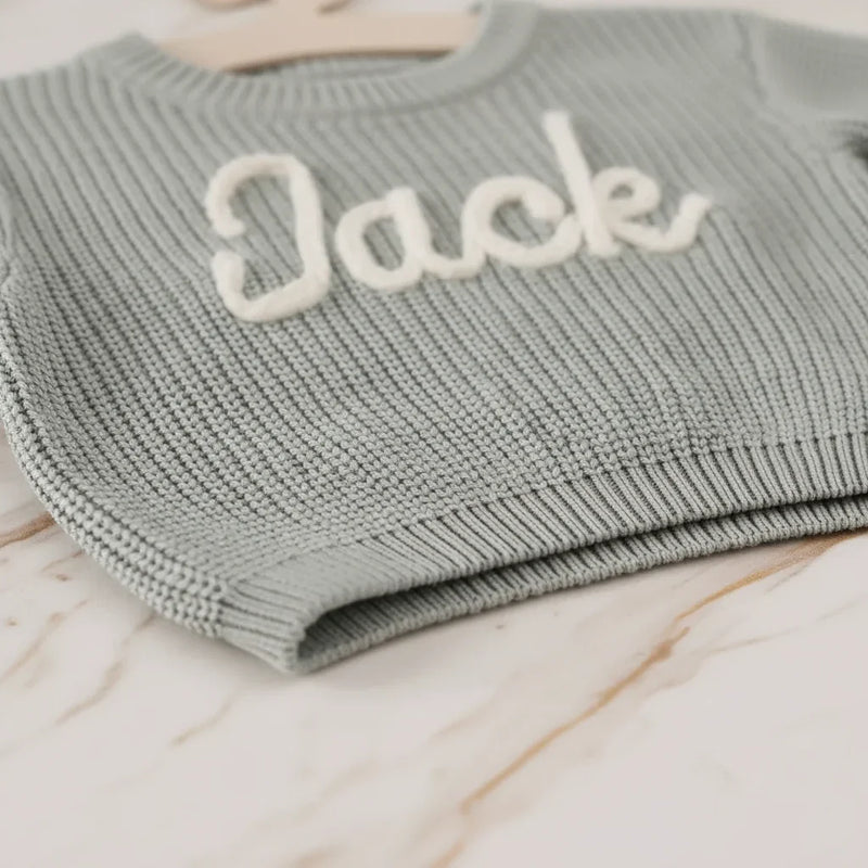 Extreme close-up of knitted texture