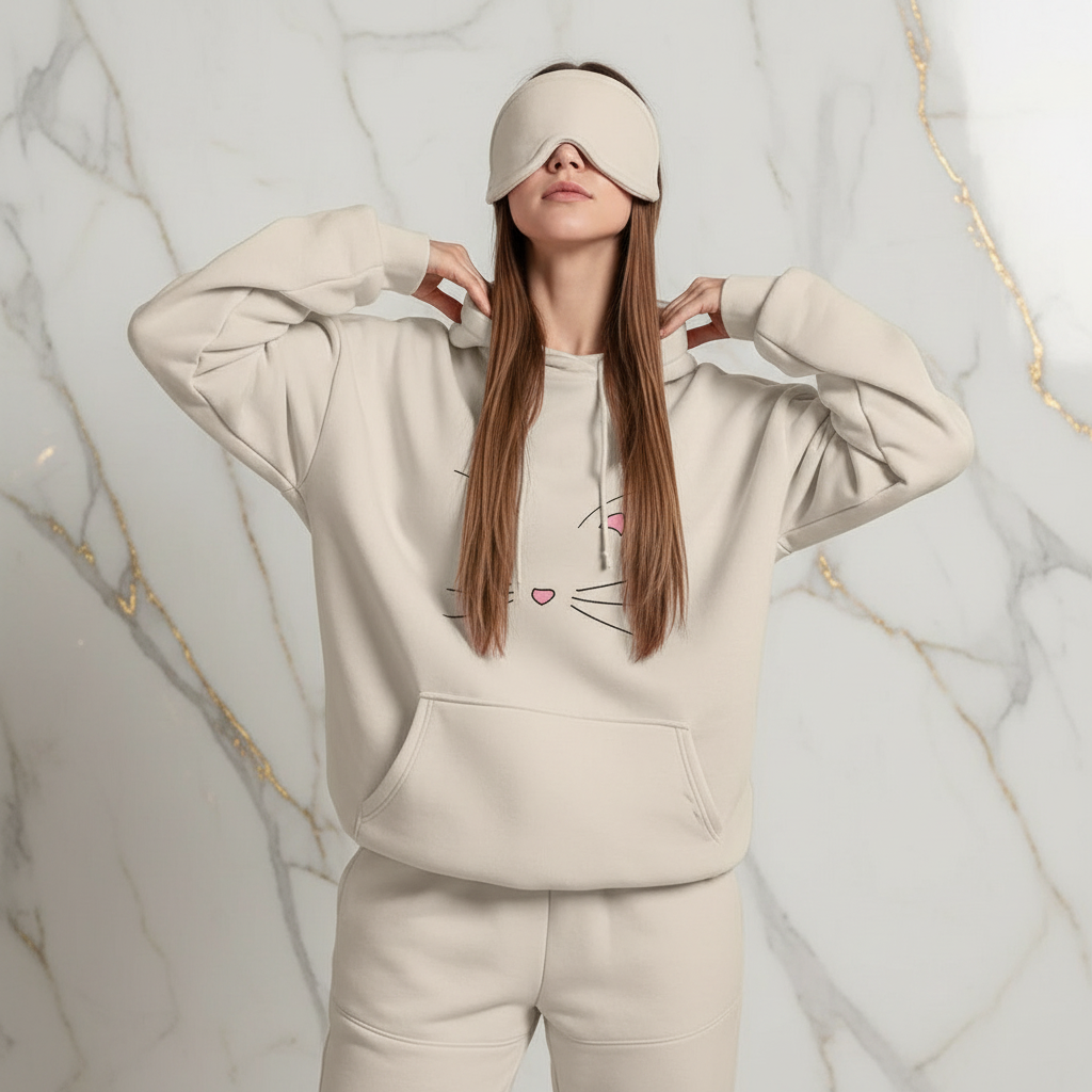 Eye mask demonstration