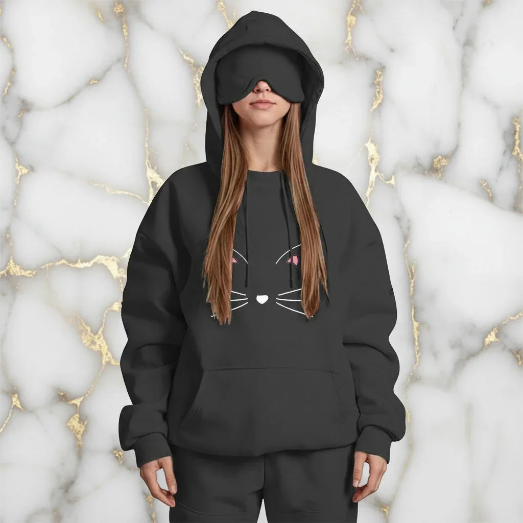 Eye mask demonstration