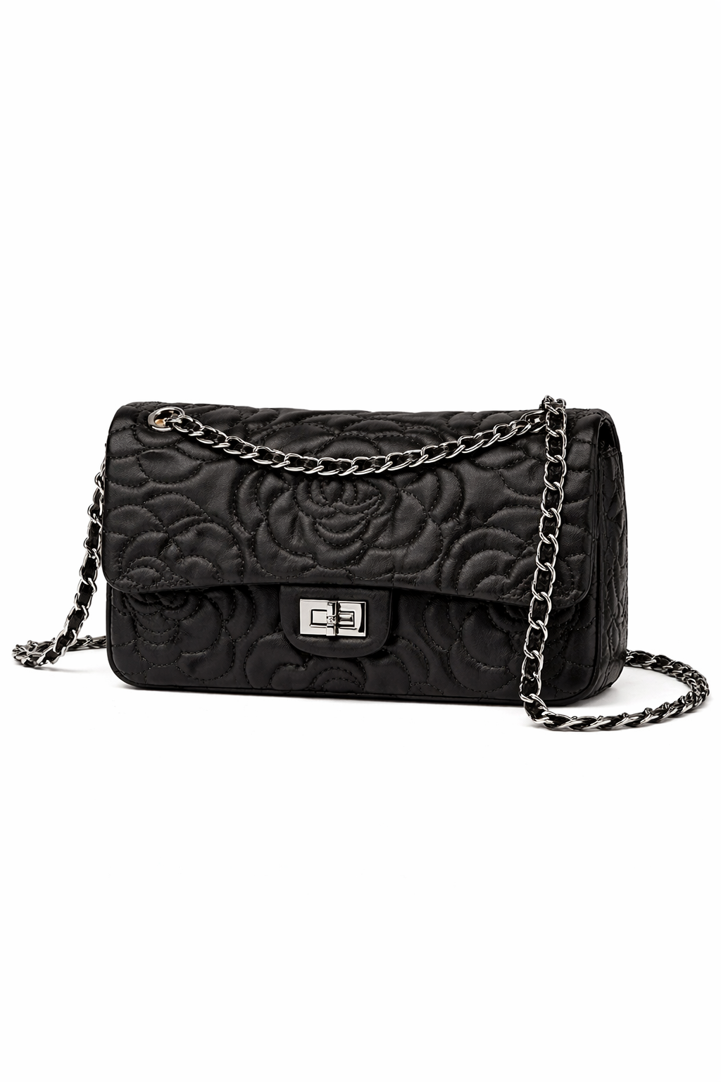 Genuine LeatherBlack Crossbody Bag