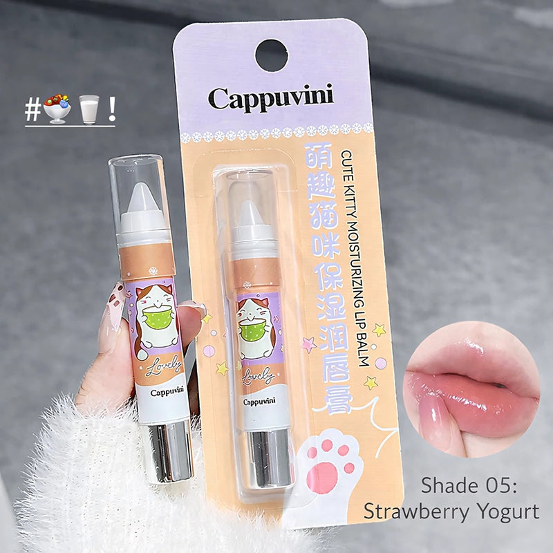 Velvety Lip Balm in natural winter shades