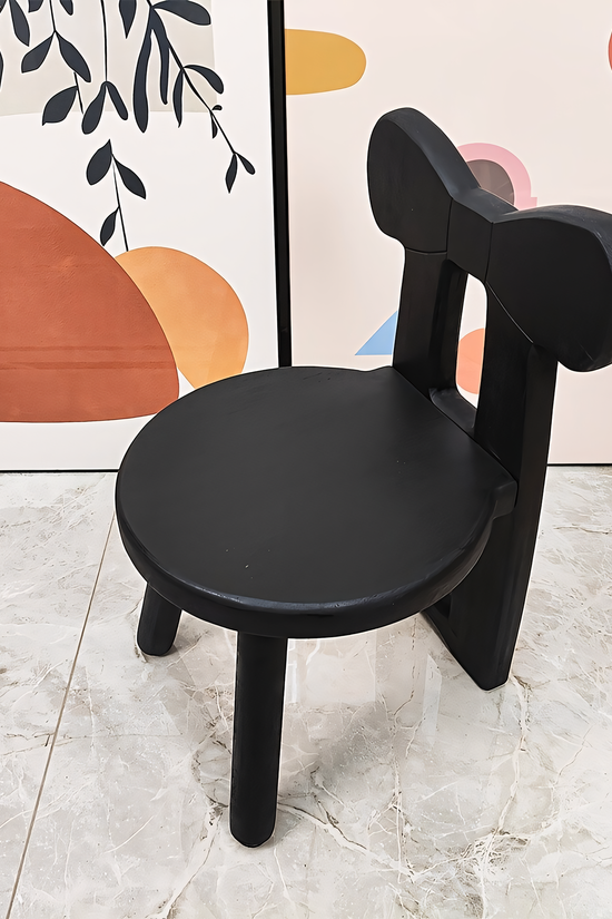 Modern Minimalist Solid Wood Chair