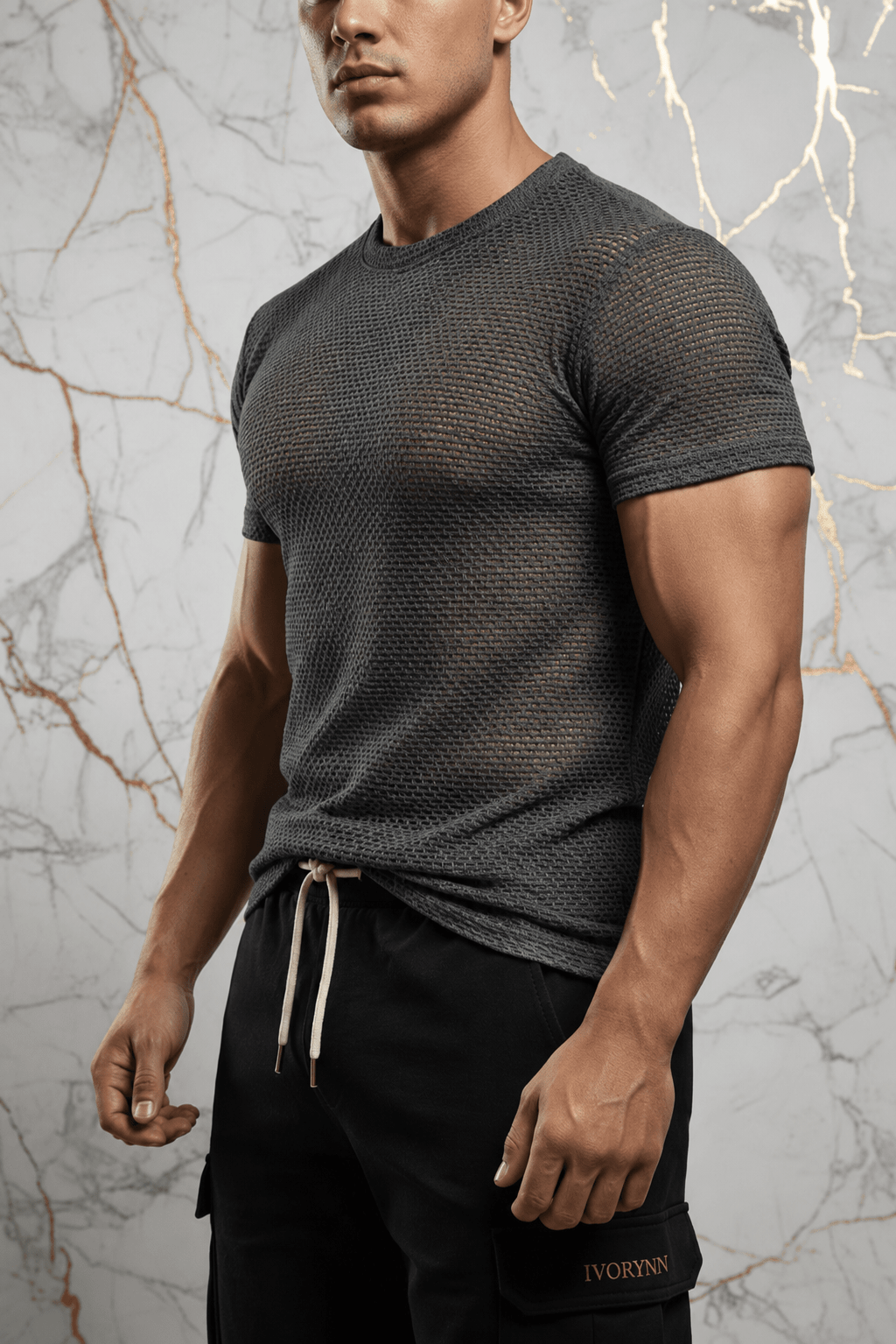 Silk Fitness Gray T-shirt