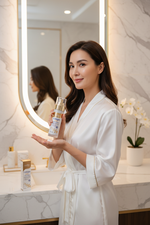 Face Lotion Use - Pumping