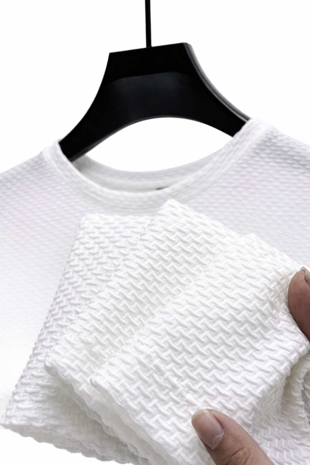 Silk Fitness White T-shirt