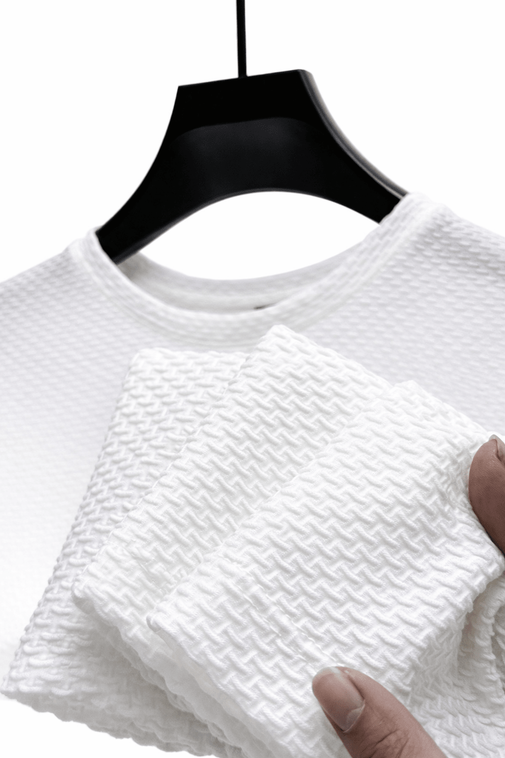 Silk Fitness White T-shirt