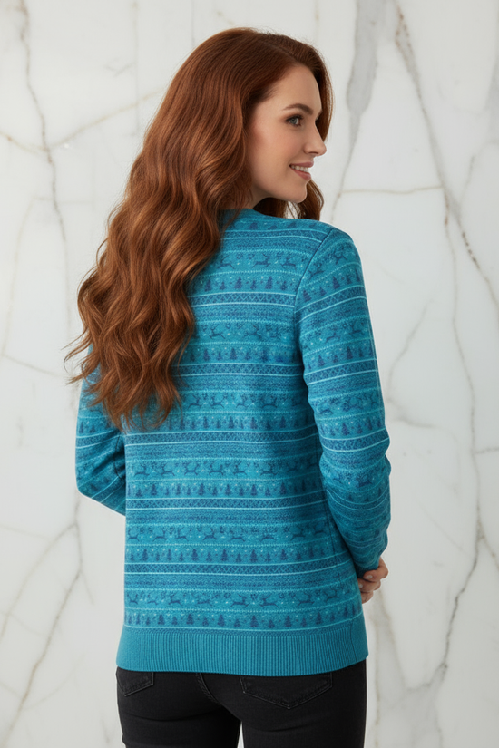 Feminine back view - Marble background