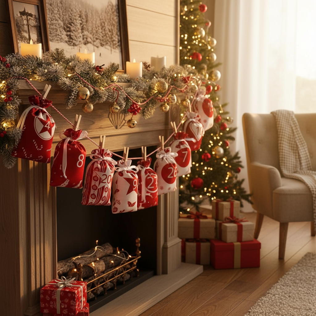 Festive display setting