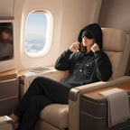 First-class window seat