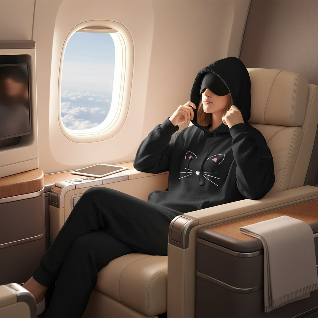 First-class window seat