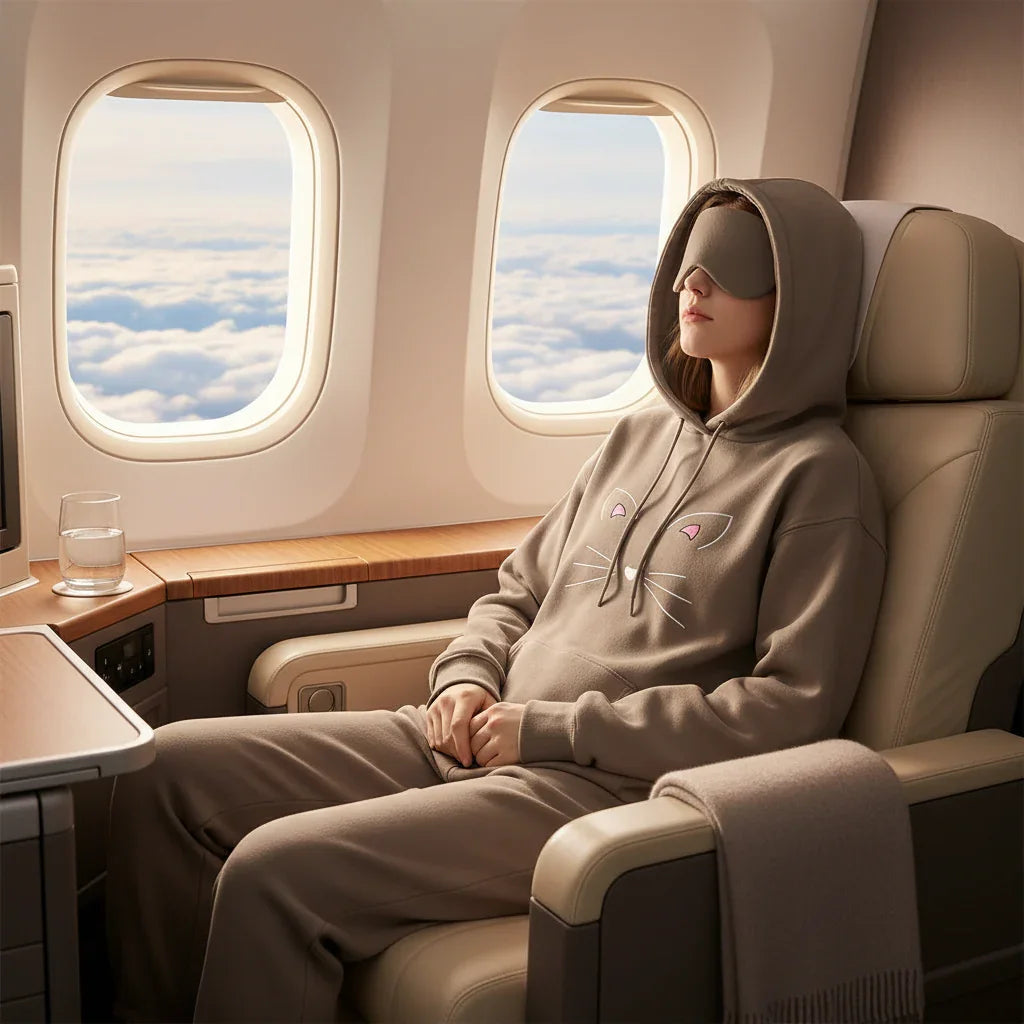 First-class window seat