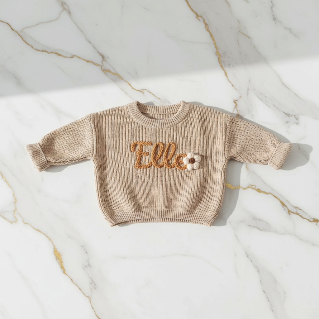 Flat lay on white and gold marble