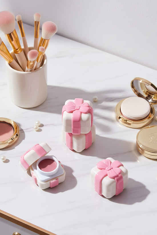 Flat Lay Vanity Setup